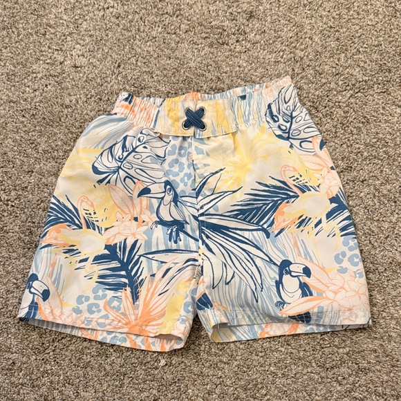 Rugged Butts Other - RuggedButts Birds Of Paradise Tropical Swim Trunks 4t